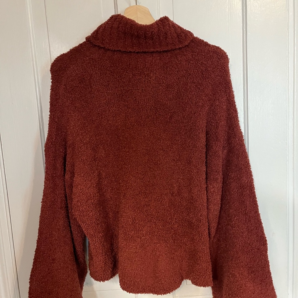 Cozy Rust Sweater - Picture 3 of 4